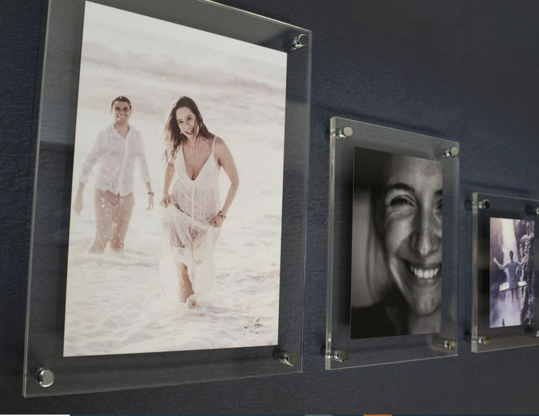 Acrylic Wall Mounted Photo Frames Personalized wall frame Personalized Photo