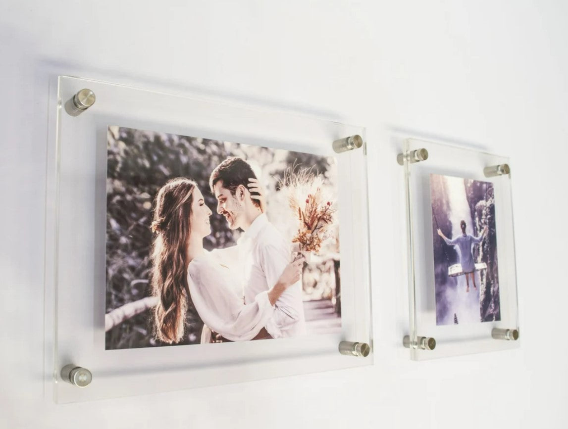 Acrylic Wall Mounted Photo Frames Personalized wall frame Personalized Photo