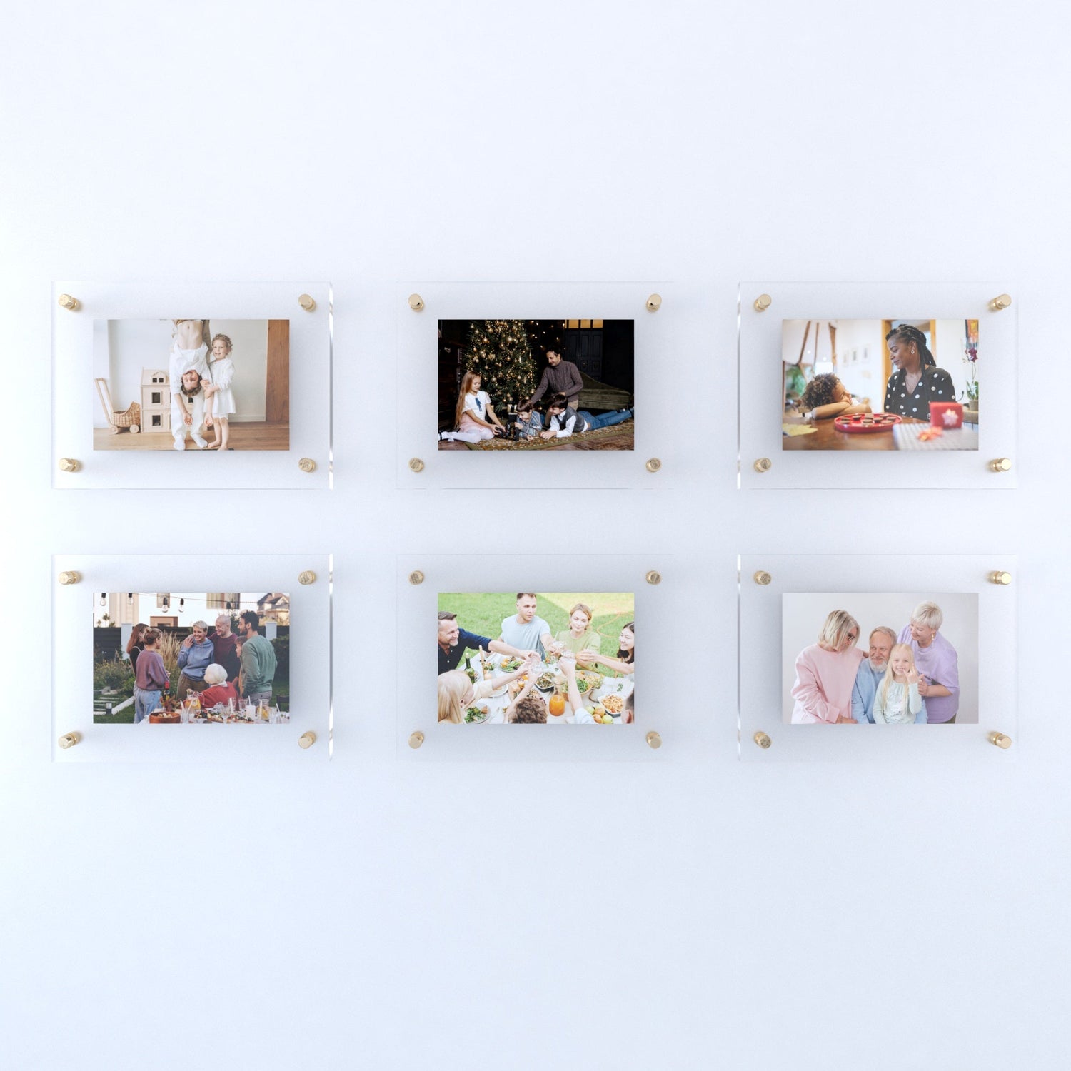 Acrylic Wall Mounted Photo Frames Personalized wall frame Personalized Photo