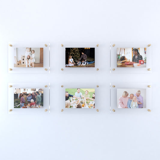 Acrylic Wall Mounted Photo Frames, Personalized wall frame, Personalized Photo.